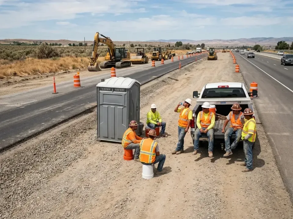 highway-road-construction-crew-007 — frequently asked questions, Porta Potty and Restroom Rentals in Fort Campbell North, KY
